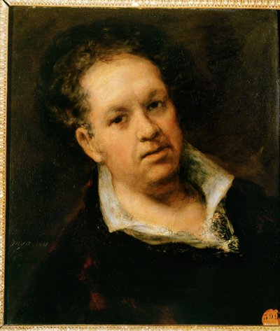 Self Portrait by Francisco Jose de Goya y Lucientes