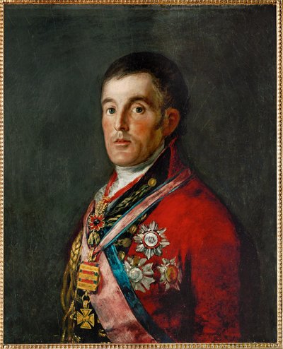 The Duke of Wellington, painted 1814 by Francisco Jose de Goya y Lucientes