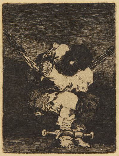 The Little Prisoner (Delteil XIV, no. 31; Harris 26) by Francisco Jose de Goya y Lucientes