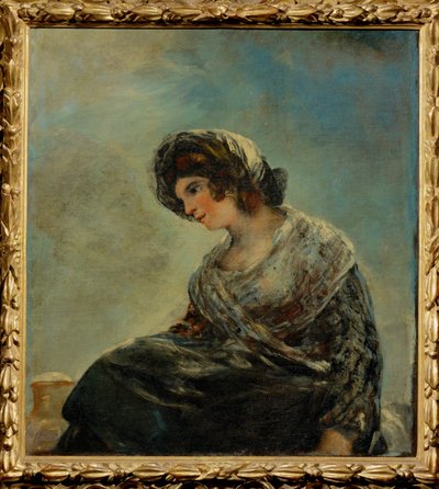 The Milkmaid of Bordeaux by Francisco Jose de Goya y Lucientes