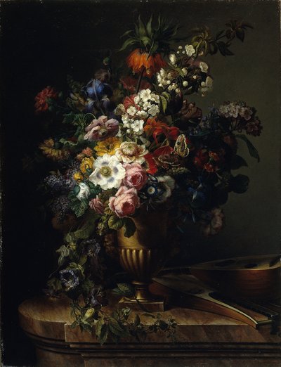 Vase with Flowers by Francisco Lacoma y Fontanet