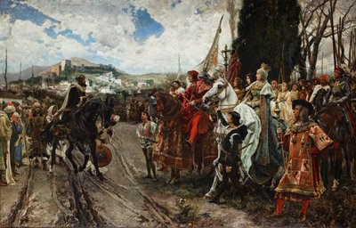 The Surrender of Granada in 1492 by Francisco Pradilla y Ortiz