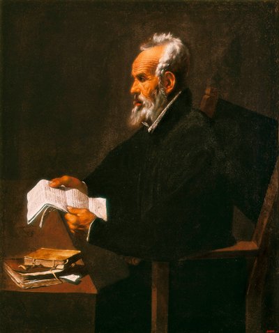 Representation of Raymond Lulle (c.1618) by Francisco Ribalta