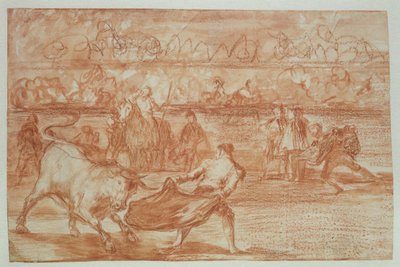 Bullfighting, 1815-16 by Francisco de Goya