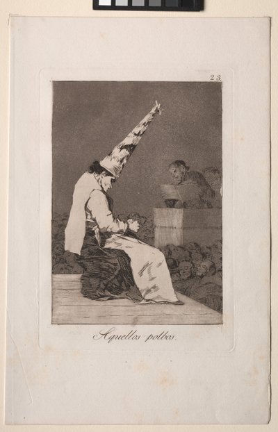 Caprichos: Those Specks of Dust by Francisco de Goya
