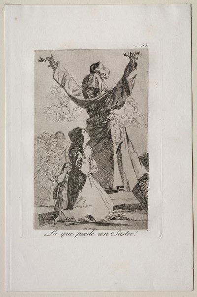 Caprichos: What a Tailor Can Do! by Francisco de Goya