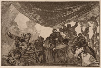 Clear Folly, from the series Los Disparates by Francisco de Goya