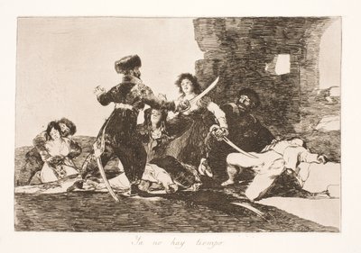 It Is Already Too Late (19) by Francisco de Goya