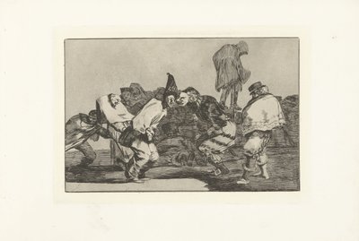 Folly of the Carnival (series title: Los Disparates) (series title: Los Proverbios) by Francisco de Goya