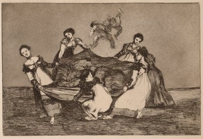 Feminine Folly, from the series Los Disparates by Francisco de Goya