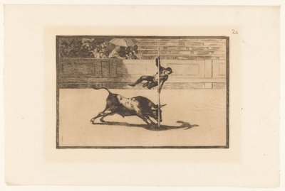 Juanito Apiñani in the Arena of Madrid by Francisco de Goya