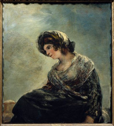 The Milkmaid of Bordeaux by Francisco de Goya