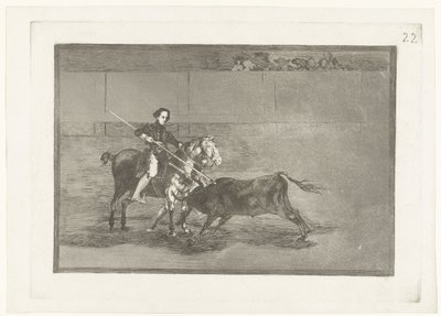 Pajuelera in the Arena of Zaragoza (La Tauromaquia) by Francisco de Goya