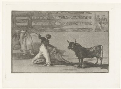 Bullfighter with Banderilla by Francisco de Goya