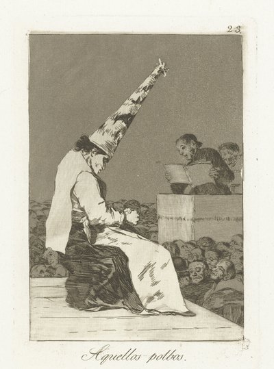 Dust Particles by Francisco de Goya