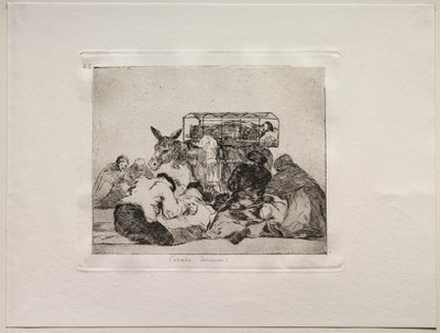 The Horrors of War: Strange Devotion! by Francisco de Goya