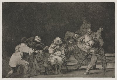 The Proverbs: Loyalty, 1864 by Francisco de Goya