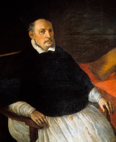 Portrait of Diego Deza, Spanish Dominican monk and Inquisitor by Francisco de Zurbaran