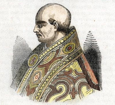 Representation of Pope Urban IV (1261-1264) from 