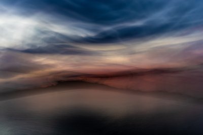 Ethereal Sky Reflection by Franco Tessarolo
