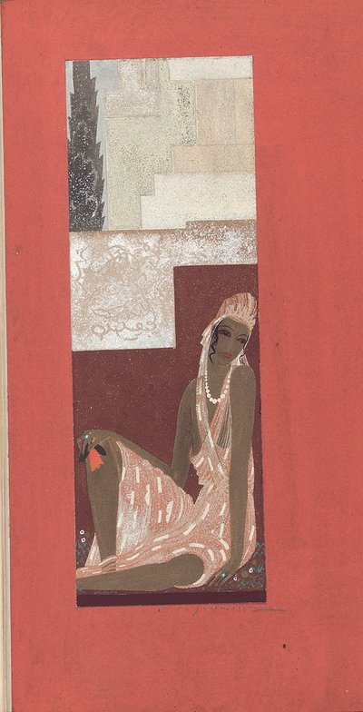 The Song of Solomon, with Lacquer by Jean Dunand by Francois Louis (after) Schmied