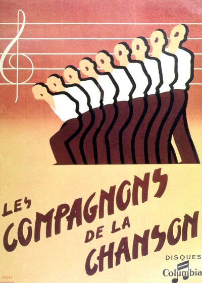The Companions of the Song by Francois emile Popineau