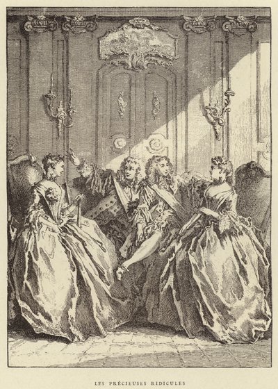 The Ridiculous Precious Ones by Francois (after) Boucher