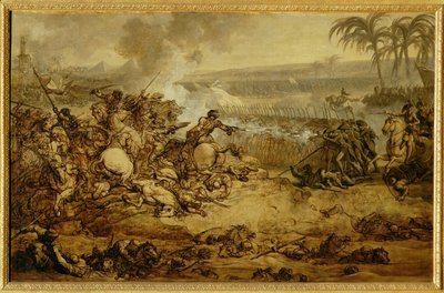 The Battle of the Pyramids by François André Vincent