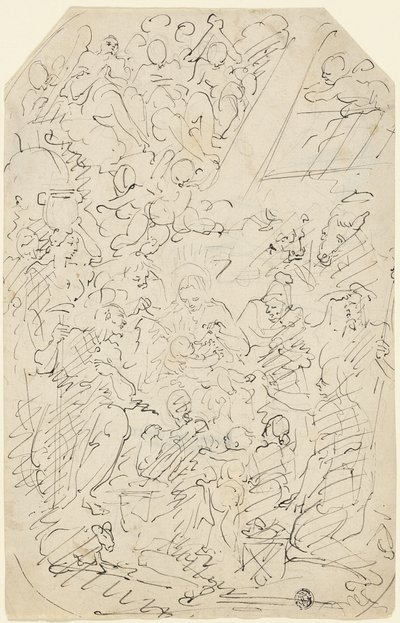 Adoration of the Shepherds by Francois Boitard