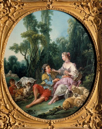 Are They Thinking of Grapes? by François Boucher