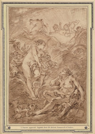 Aurora and Cephalus, c.1766 by Francois Boucher