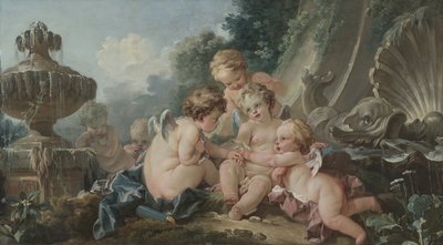 Cupids in Conspiracy by François Boucher