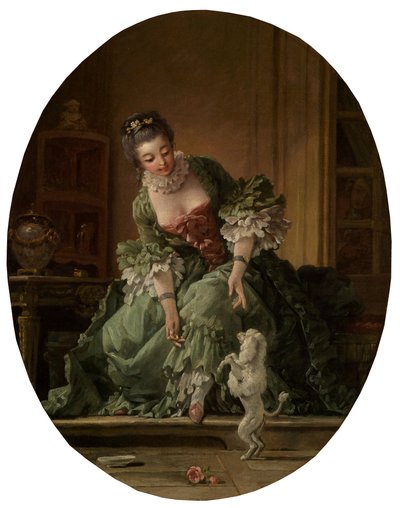 The Obedient Little Dog by François Boucher