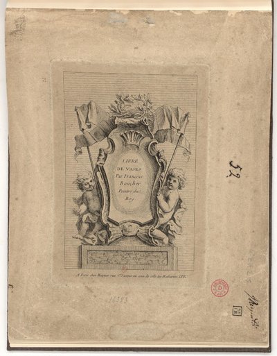 Book of Vases by François Boucher by François Boucher
