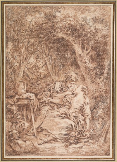 Lovers Surprised by François Boucher