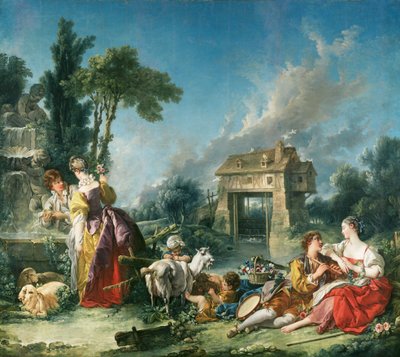 The Fountain of Love by Francois Boucher