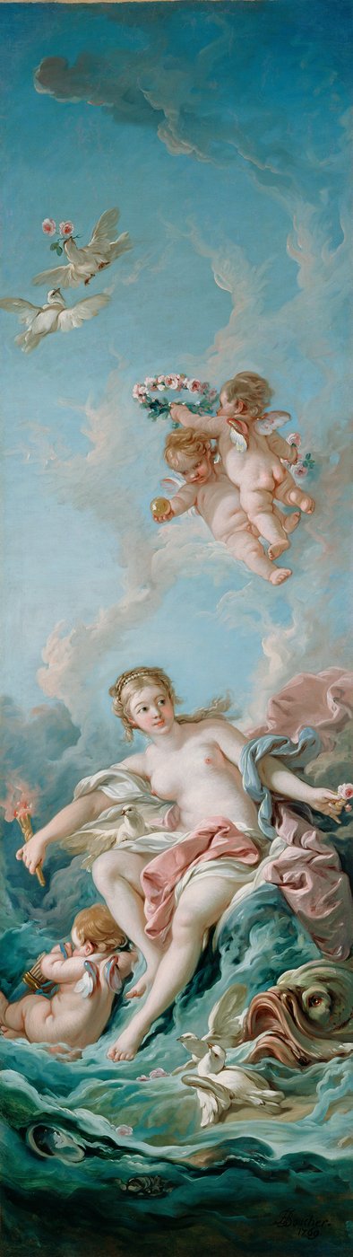 Venus on the Waves by Francois Boucher