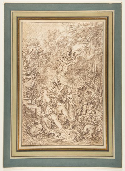 Vertumnus and Pomona by François Boucher