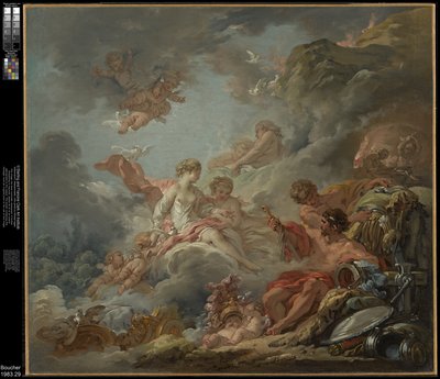 Vulcan Presenting Arms to Venus for Aeneas by François Boucher