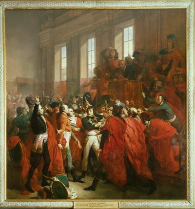 General Bonaparte at the Council of the Five Hundred at Saint-Cloud by Francois Bouchot