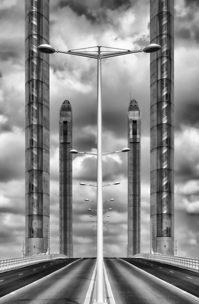 Dramatic Bridge Symmetry by Francois Casanova