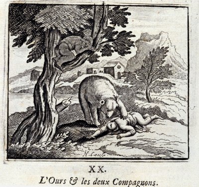 The Bear and the Two Companions by Francois Chauveau