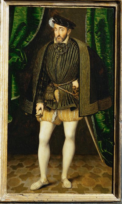 Henri II, King of France by François Clouet