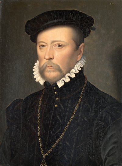 Portrait of François de Scépeaux by François Clouet
