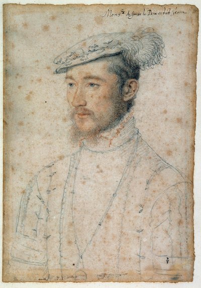 Portrait of François de Lorraine, Duke of Guise by François Clouet