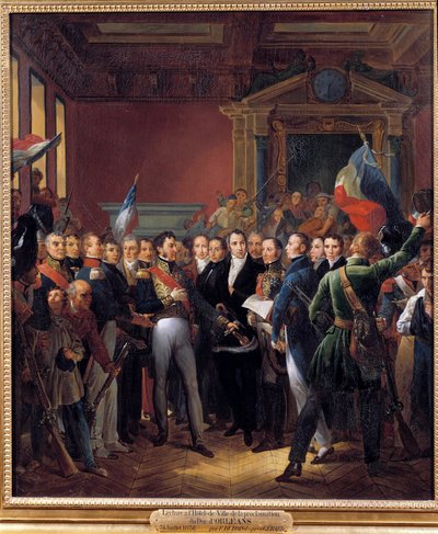 Episode of the Revolution of 1830 by Francois Dubois