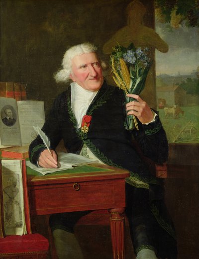 Portrait of Antoine Parmentier by Francois Dumont