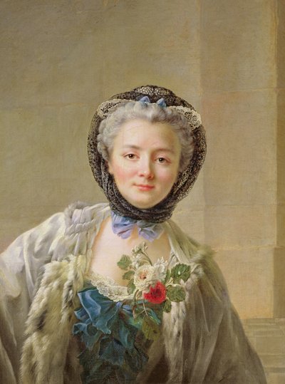 Portrait of Madame Drouais (c.1732-c.1815) c.1758 by Francois Hubert Drouais