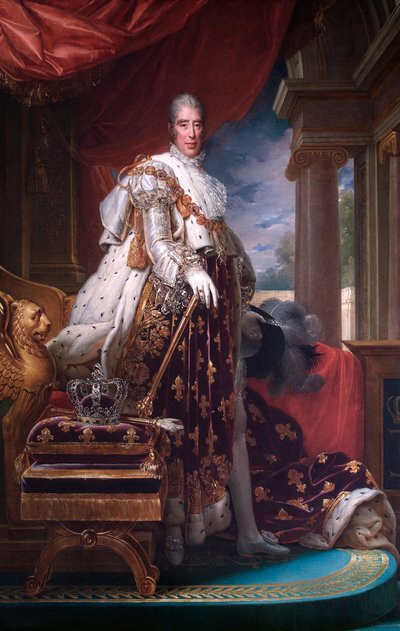 Charles X by Baron François Pascal Simon Gérard