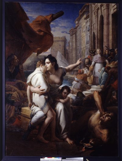 Monsignor of Belsunce During the Plague of Marseille by Baron François Pascal Simon Gérard
